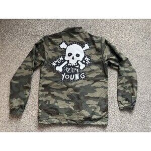 When We Were Young WWWY 2023 Skull Camo Windbreaker Jacket Size M